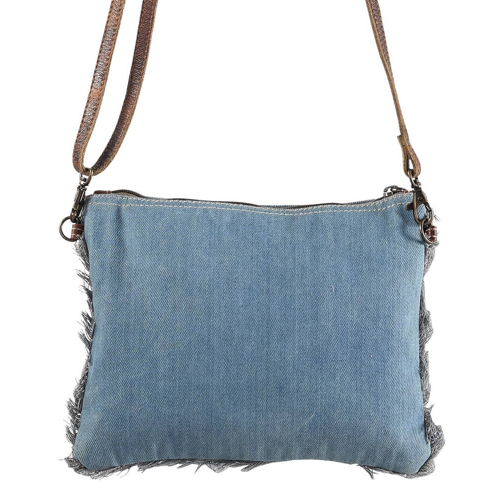 Upcycled Canvas Cossbody Bag
