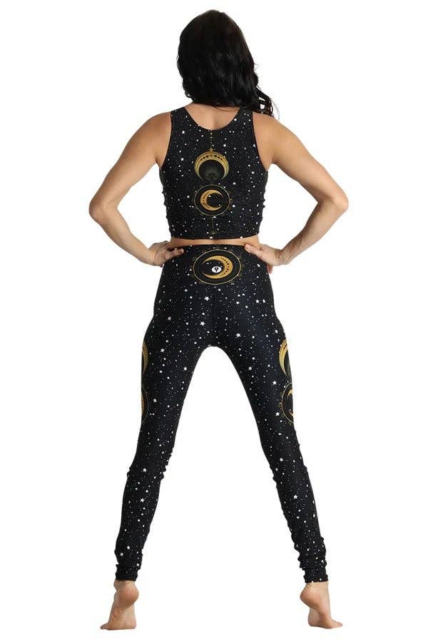 Fortune Teller Printed Yoga Leggings