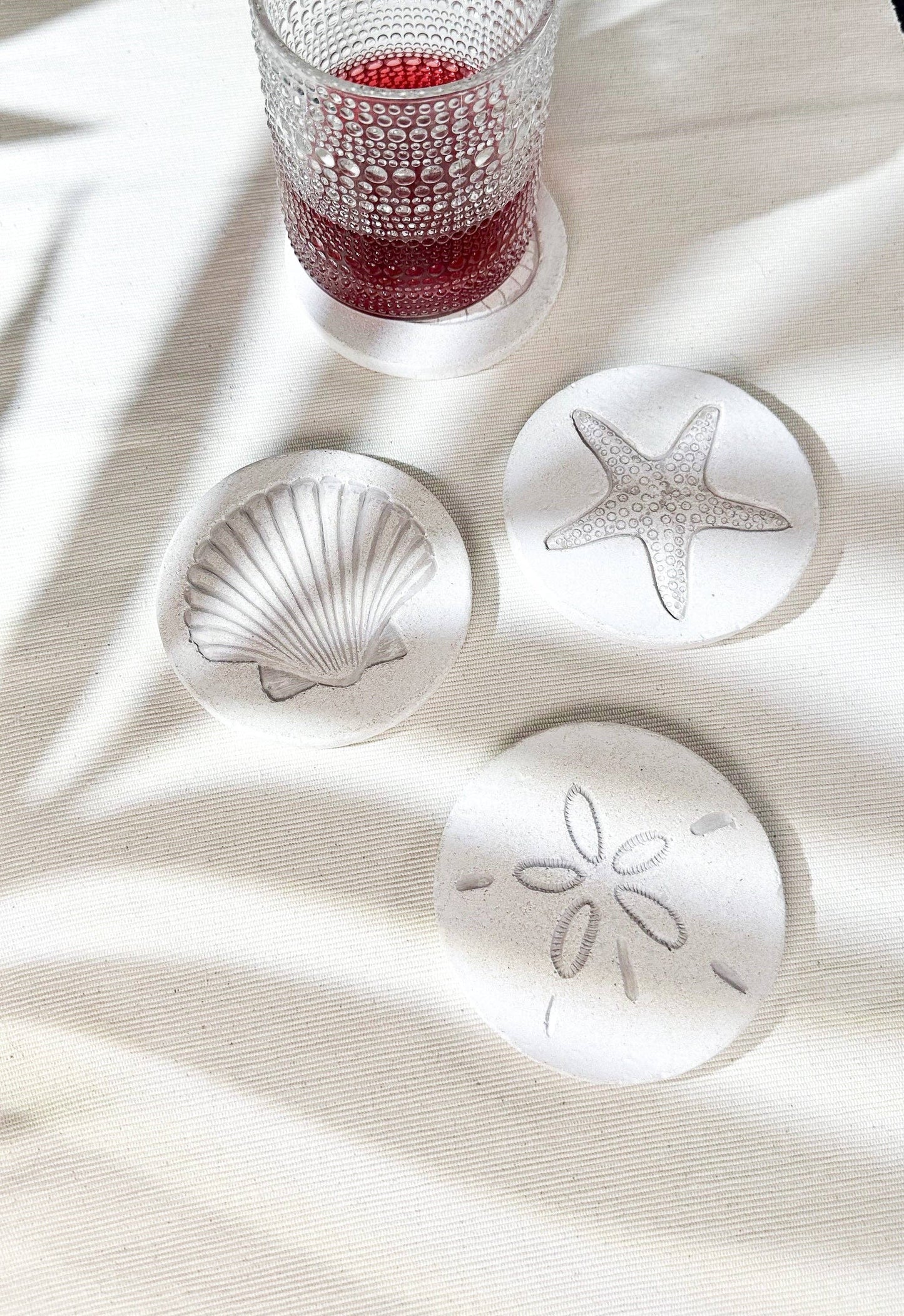Lynn & Liana Designs Shoreline Stoneware Coasters
