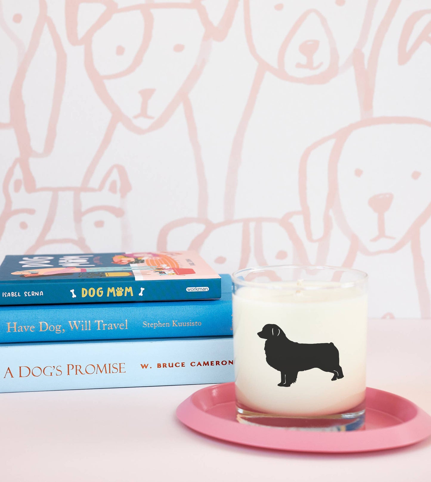 Australian Shepherd Dog Breed Soy Candle