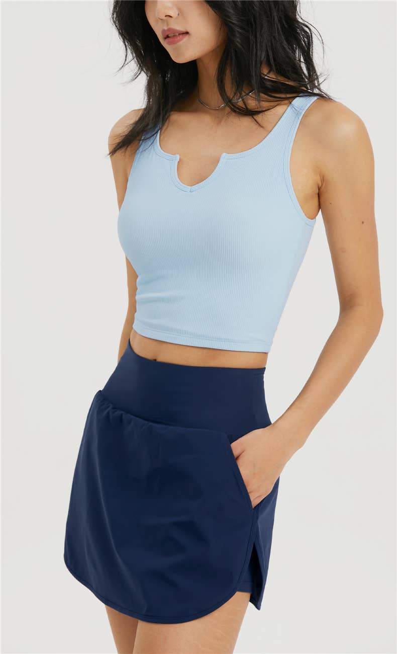 Hera Molded Cup Ribbed Everyday Tank Top