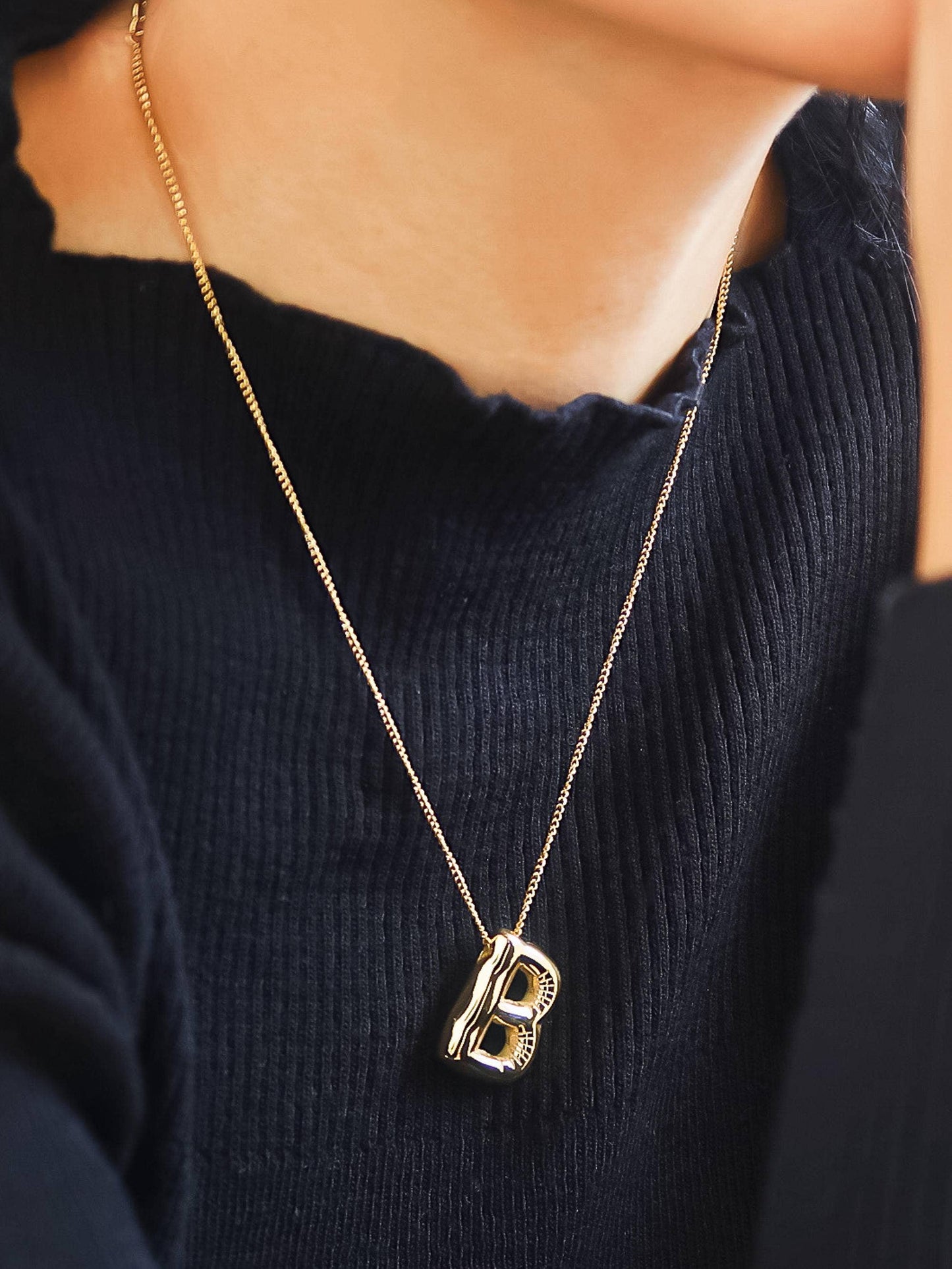 L'Atelier Collection Hayes Alphabet Necklace