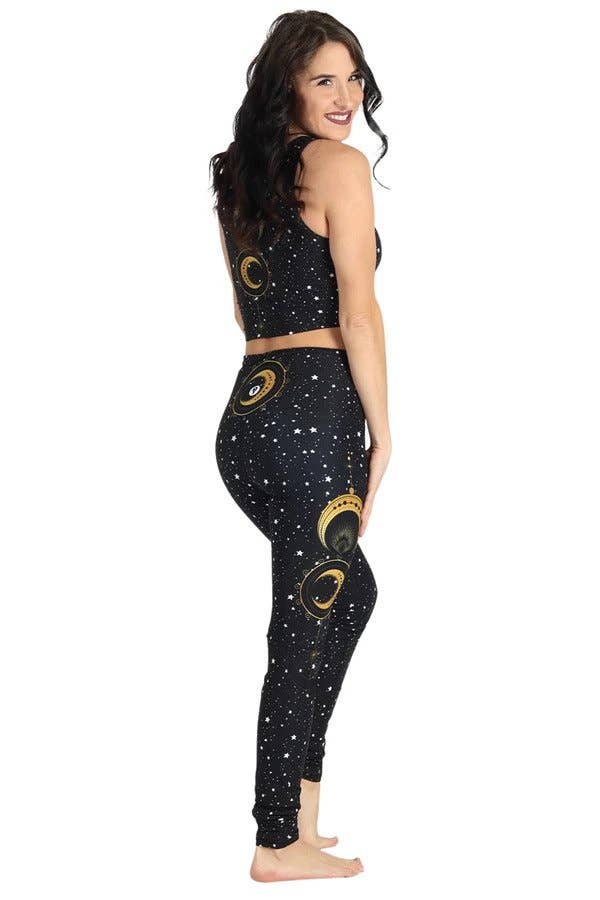 Fortune Teller Printed Yoga Leggings