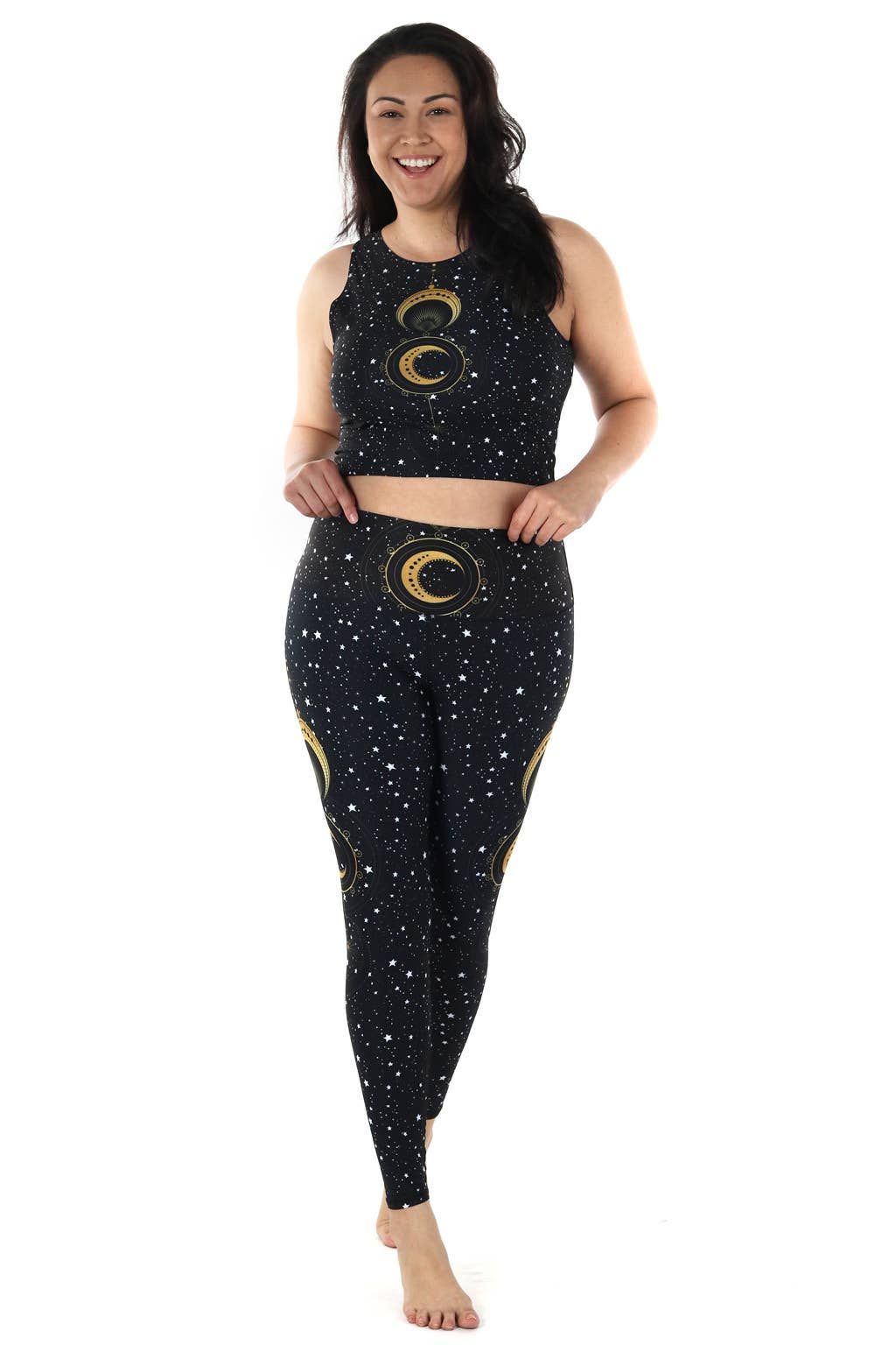 Fortune Teller Printed Yoga Leggings