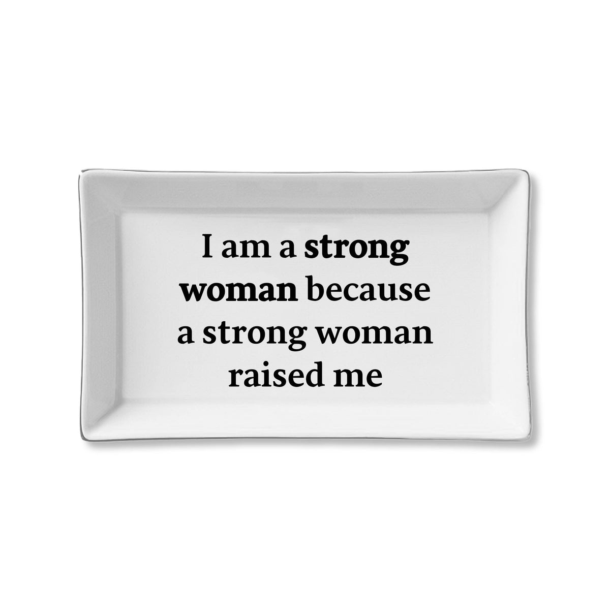 L'Atelier Collection Strong Woman Ceramic Tray