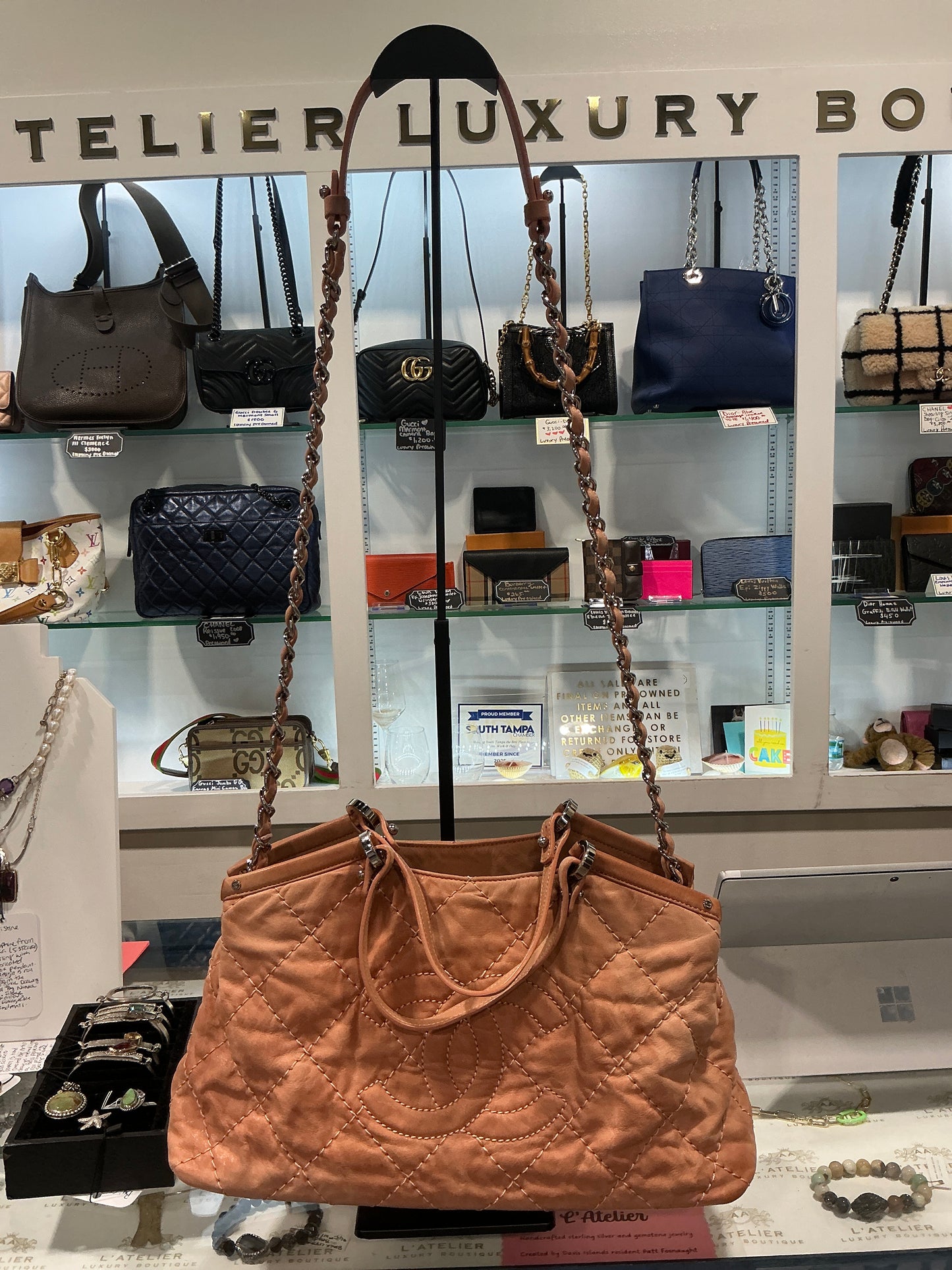 Chanel Iridescent Sea Hit Tote - Luxury Pre-owned