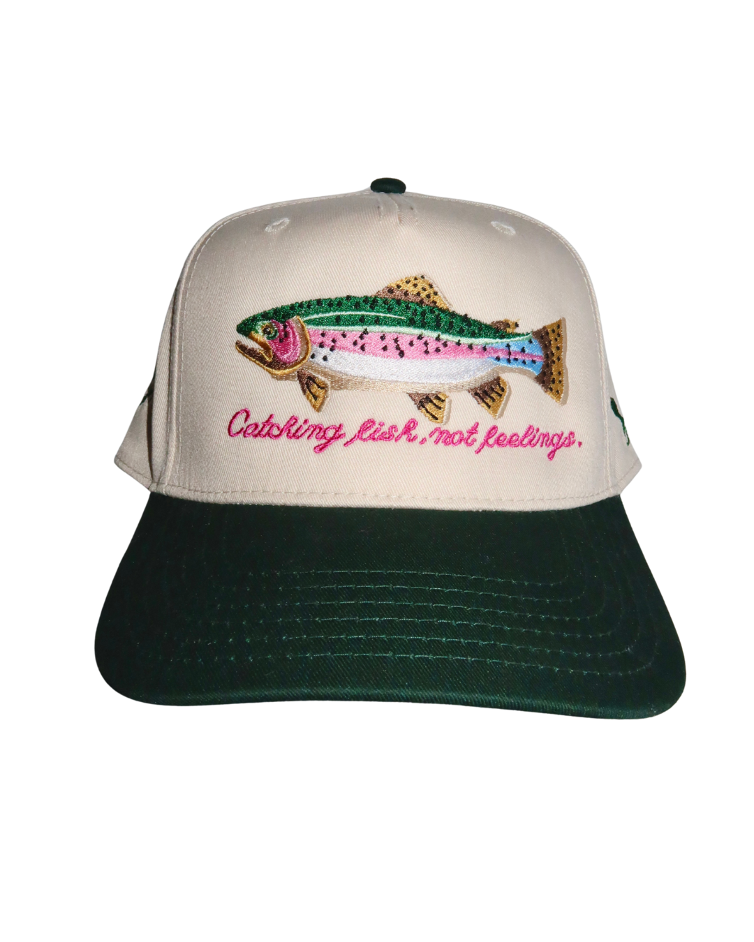 Catching Fish Not Feelings Trucker Hat