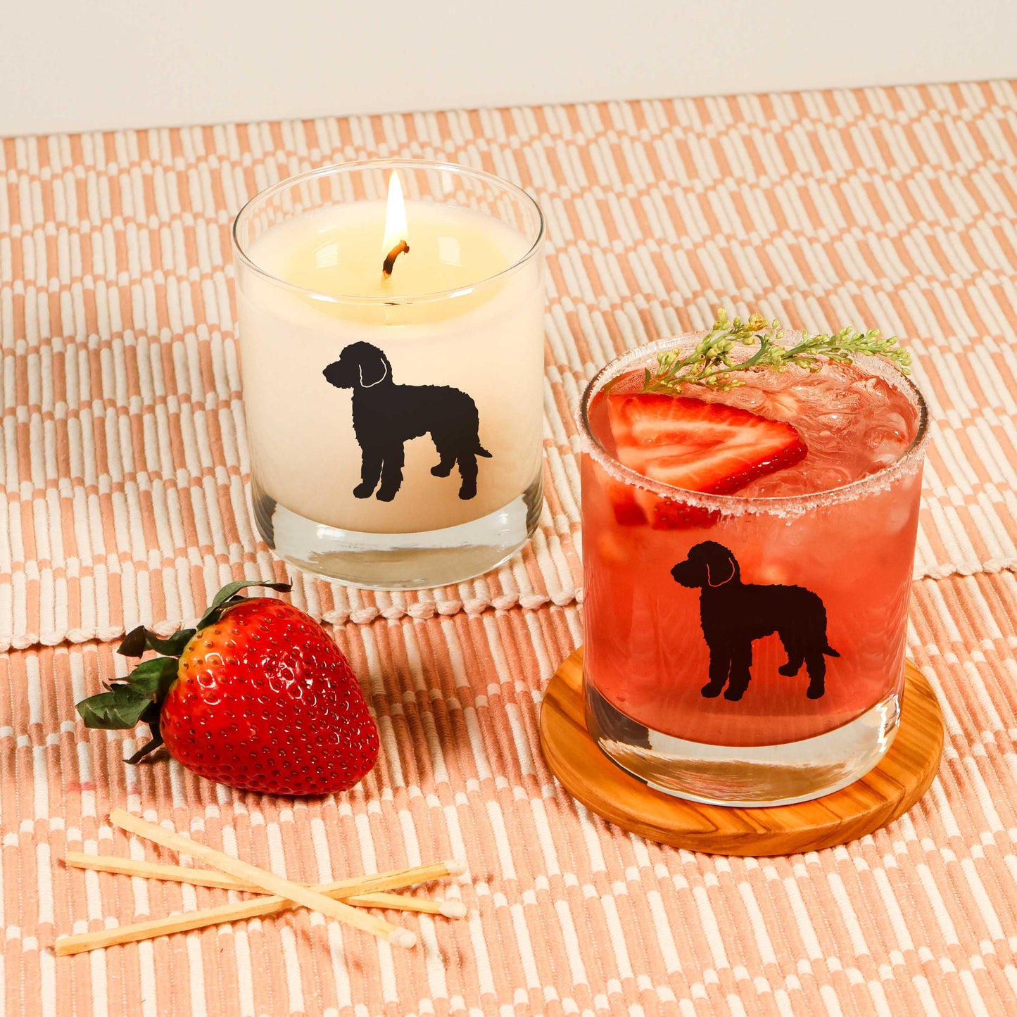 Labradoodle Dog Breed Soy Candle