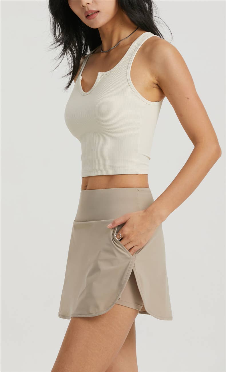 Hera Molded Cup Ribbed Everyday Tank Top