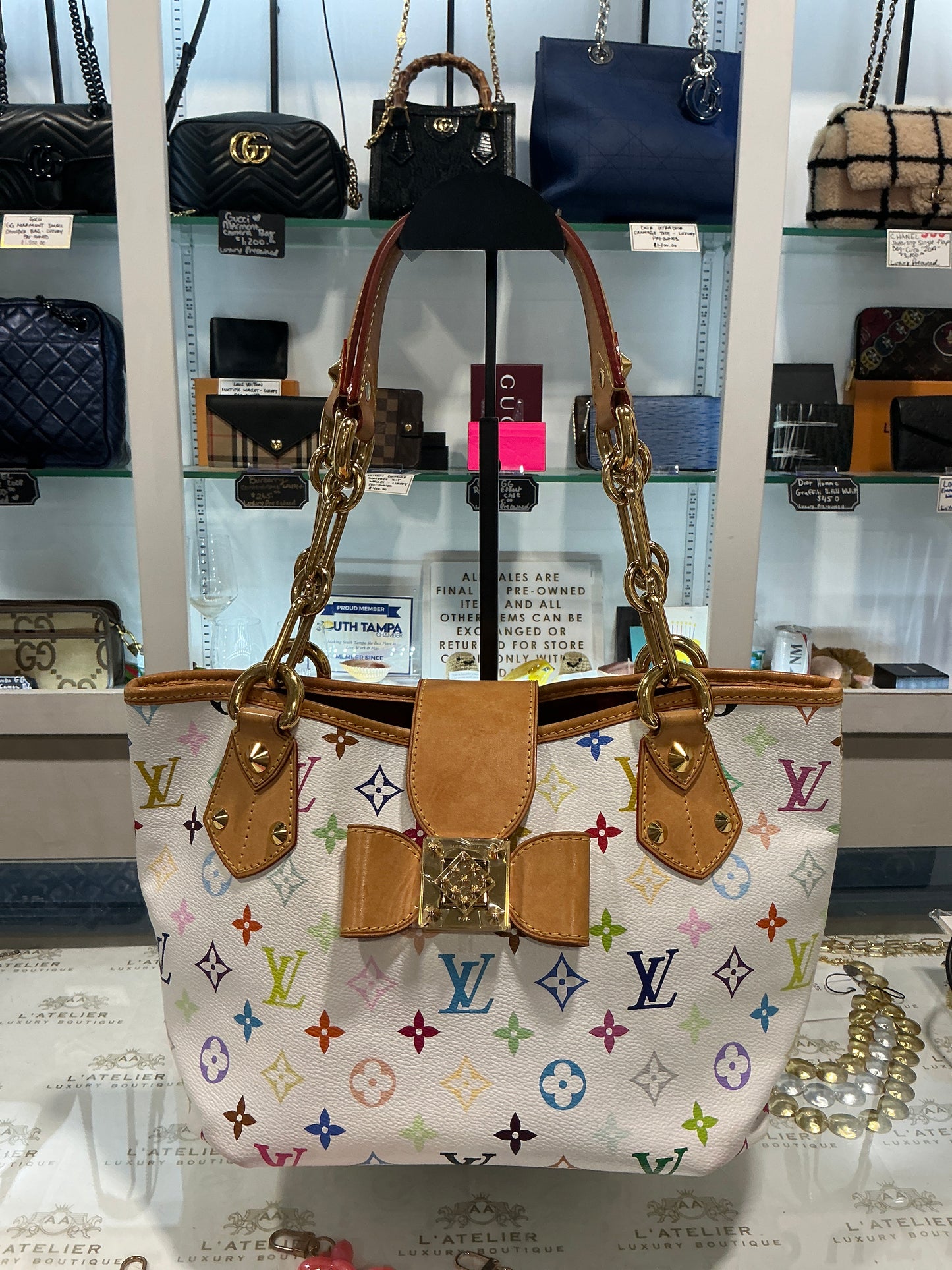 Louis Vuitton Annie Takashi Murakami MM - Luxury Pre-owned