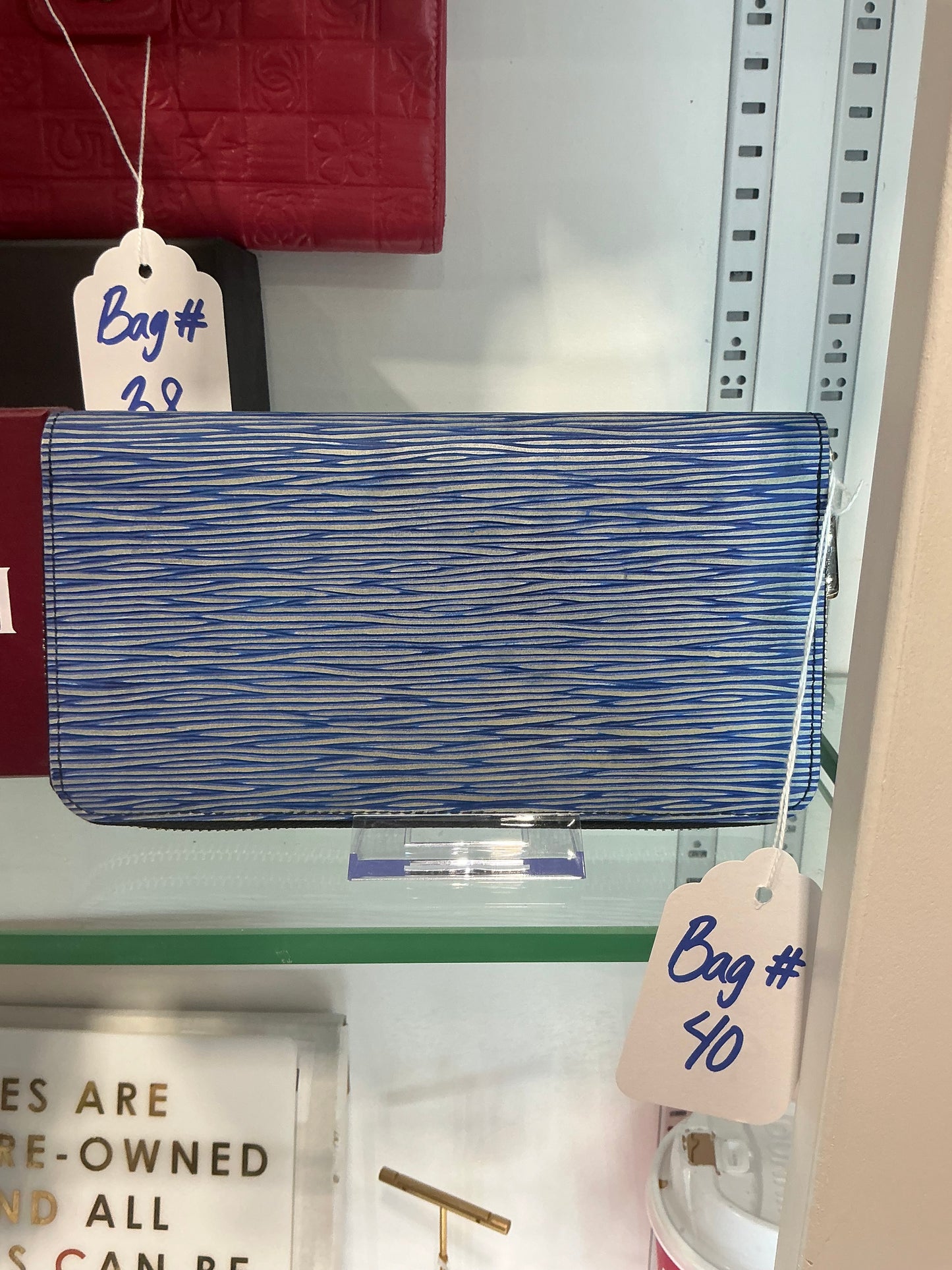 Louis Vuitton Zippy Wallet Epi Denim Leather | Luxury Pre-Owned | #40