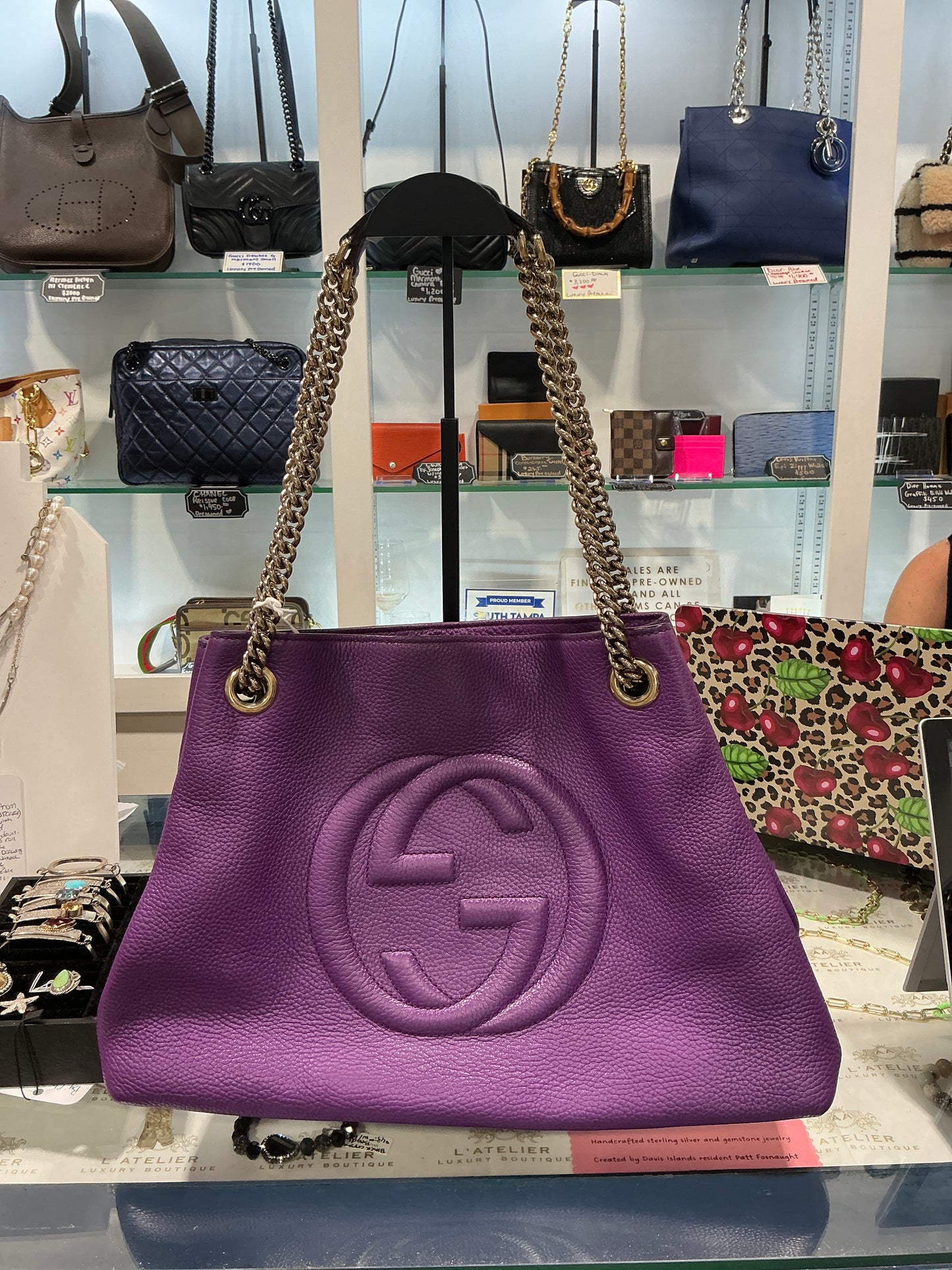 Gucci Soho Chain Bag - Luxury Pre-owned