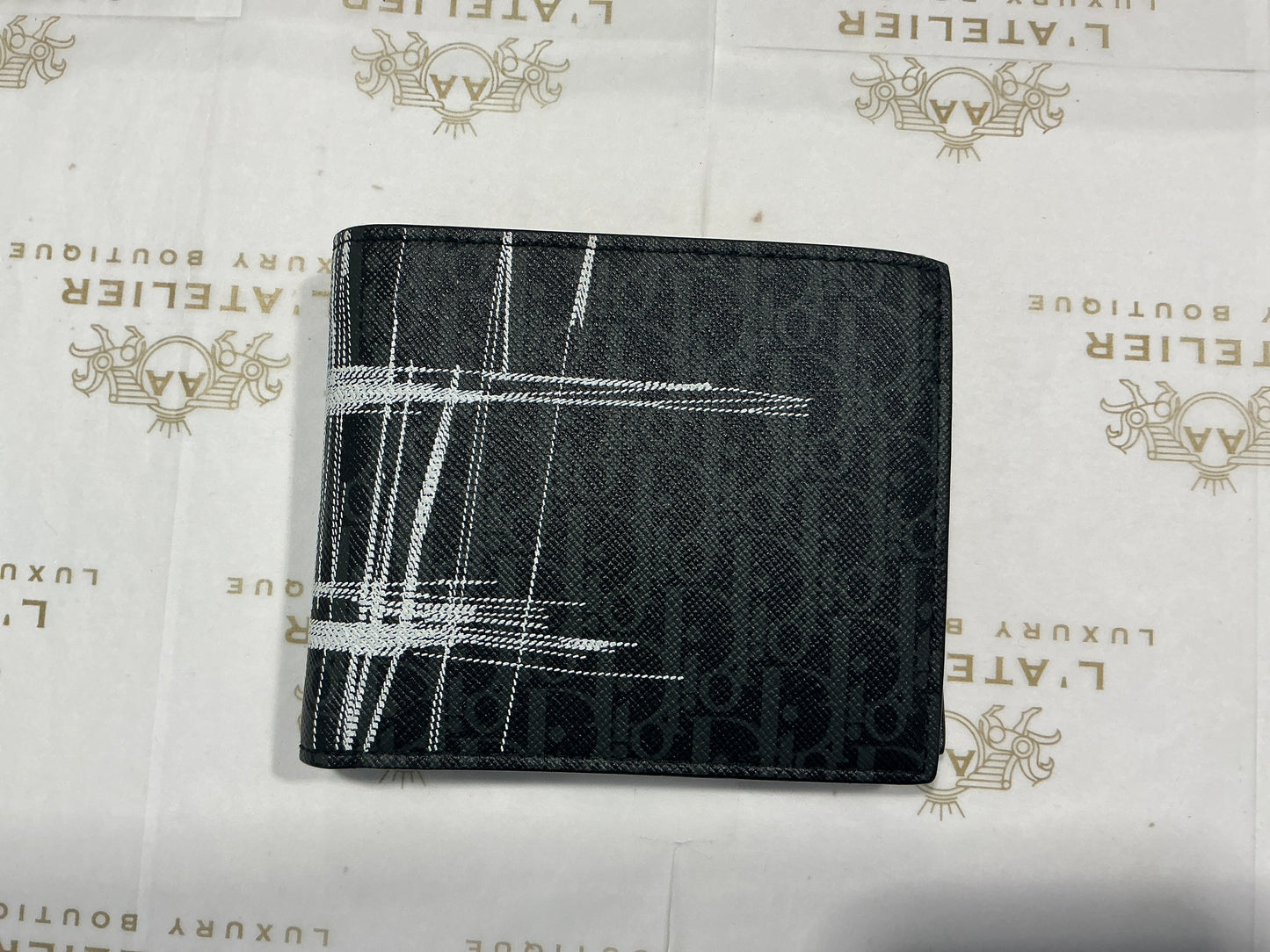 Dior Homme Graffiti Bifold Wallet - Luxury Pre-owned