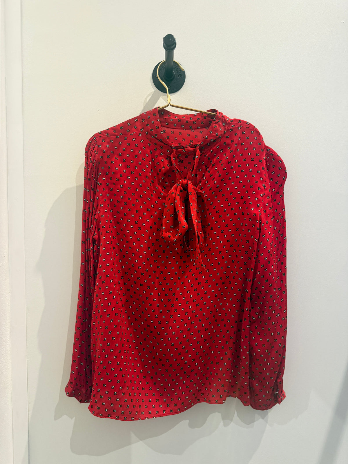 Love Birds Red Bow Top