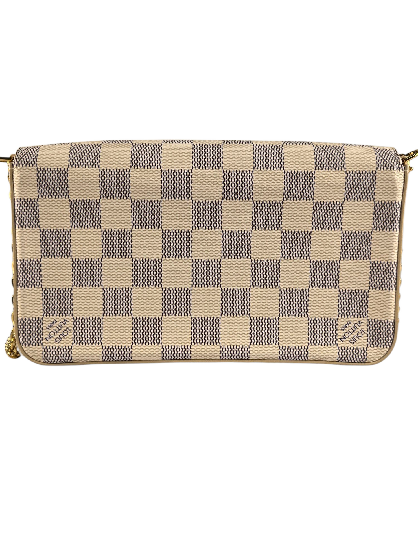 Louis Vuitton Felicie Pochette Damier Azur Pre-owned