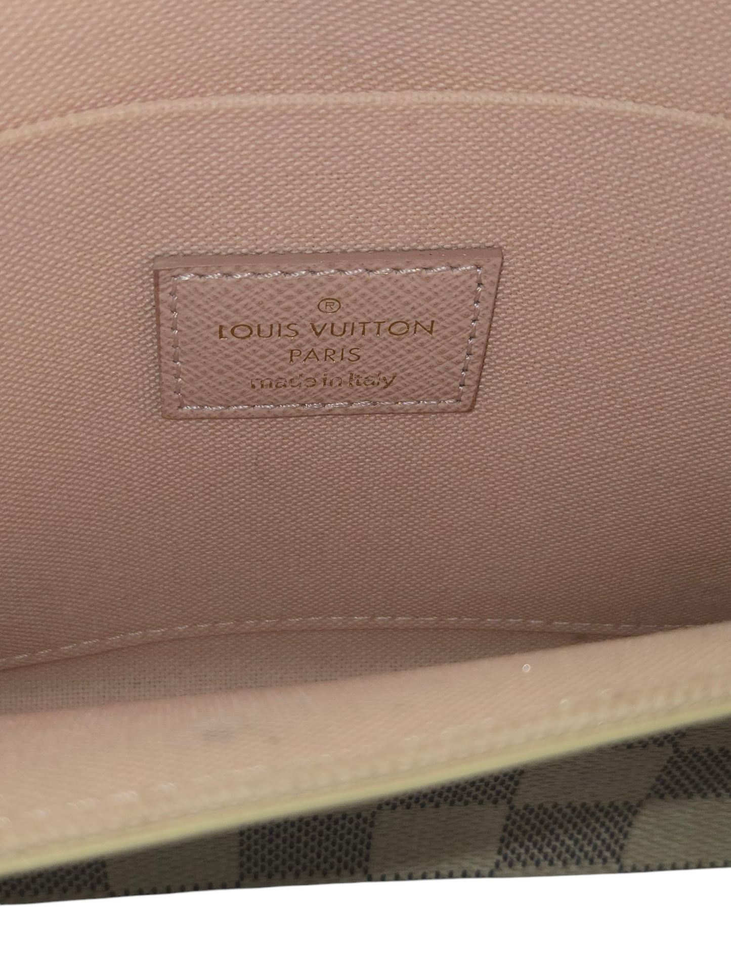 Louis Vuitton Felicie Pochette Damier Azur Pre-owned
