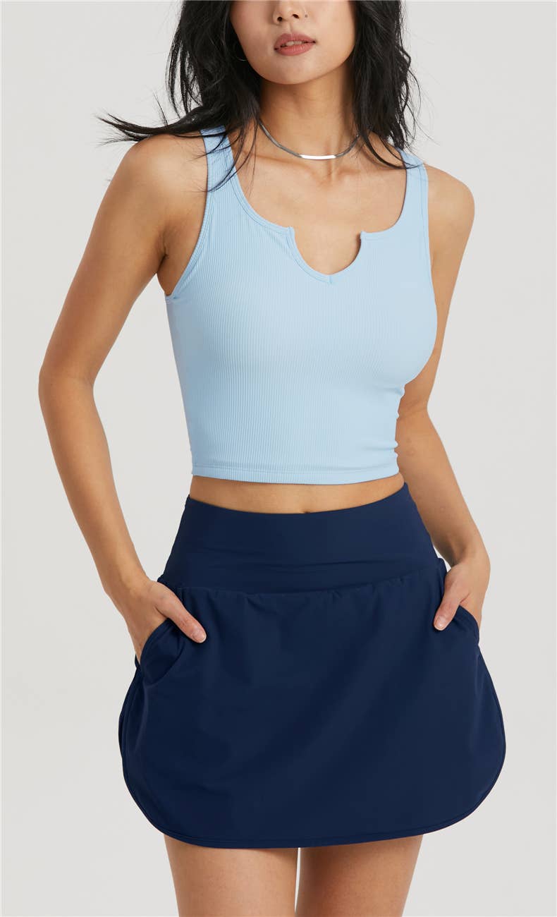 Hera Molded Cup Ribbed Everyday Tank Top