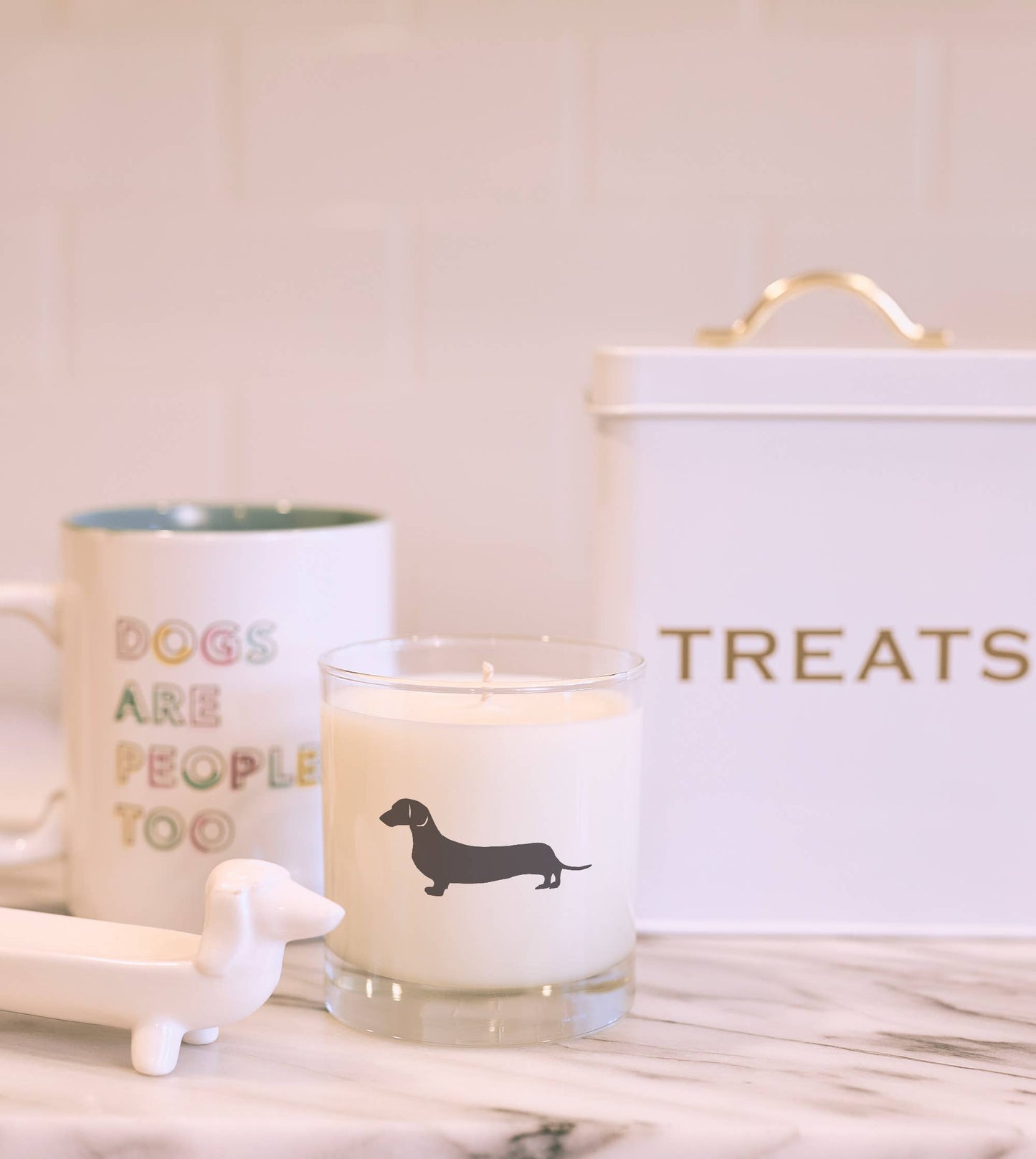 Dachshund Dog Breed Soy Candle- READ PRODUCT NOTES