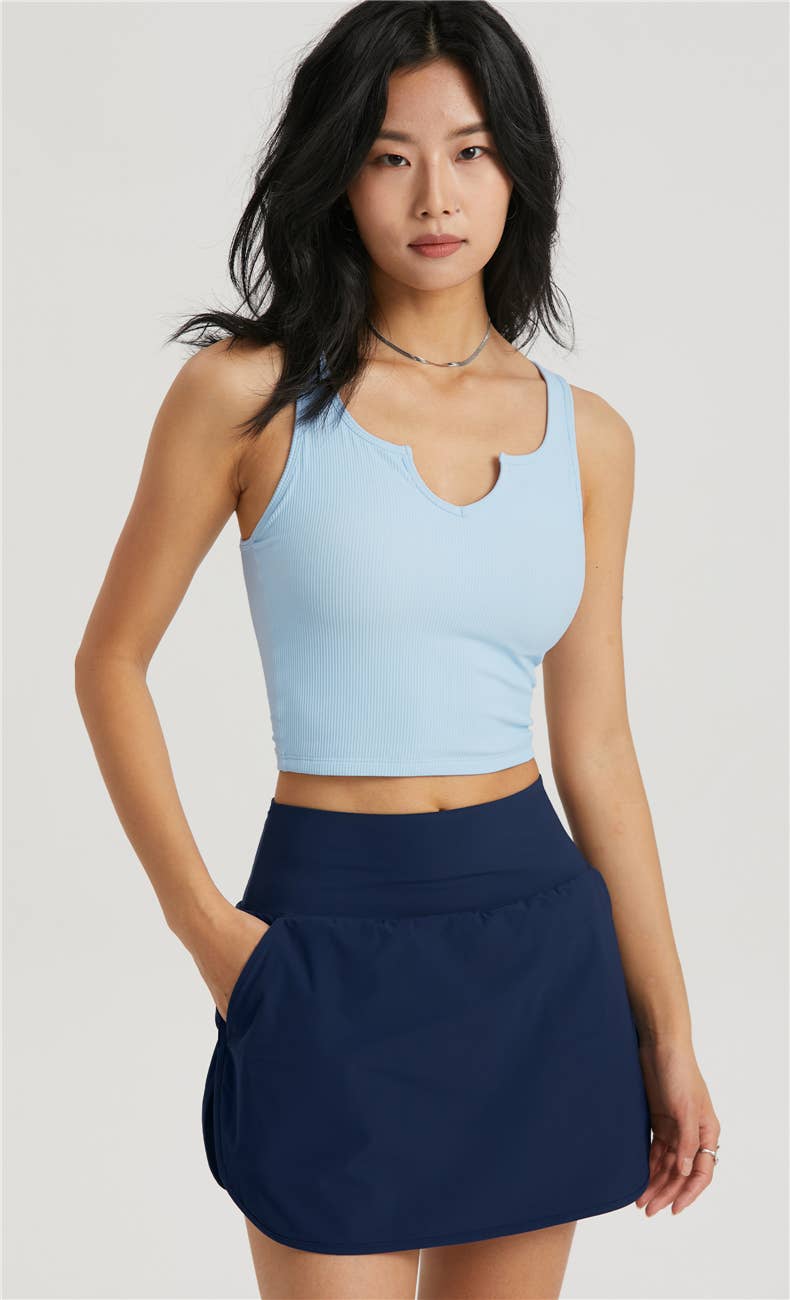 Hera Molded Cup Ribbed Everyday Tank Top