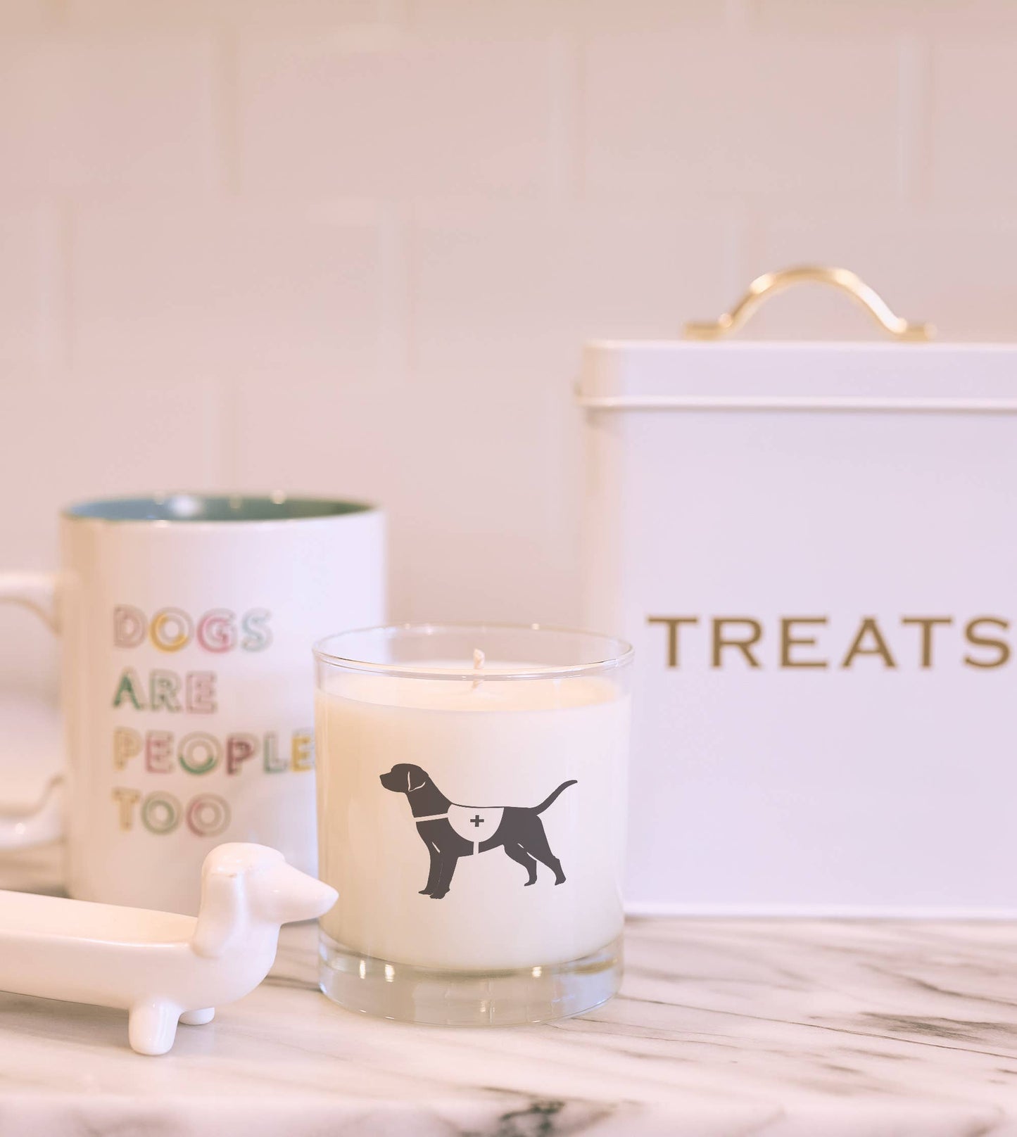 Service Dog Breed Soy Candle