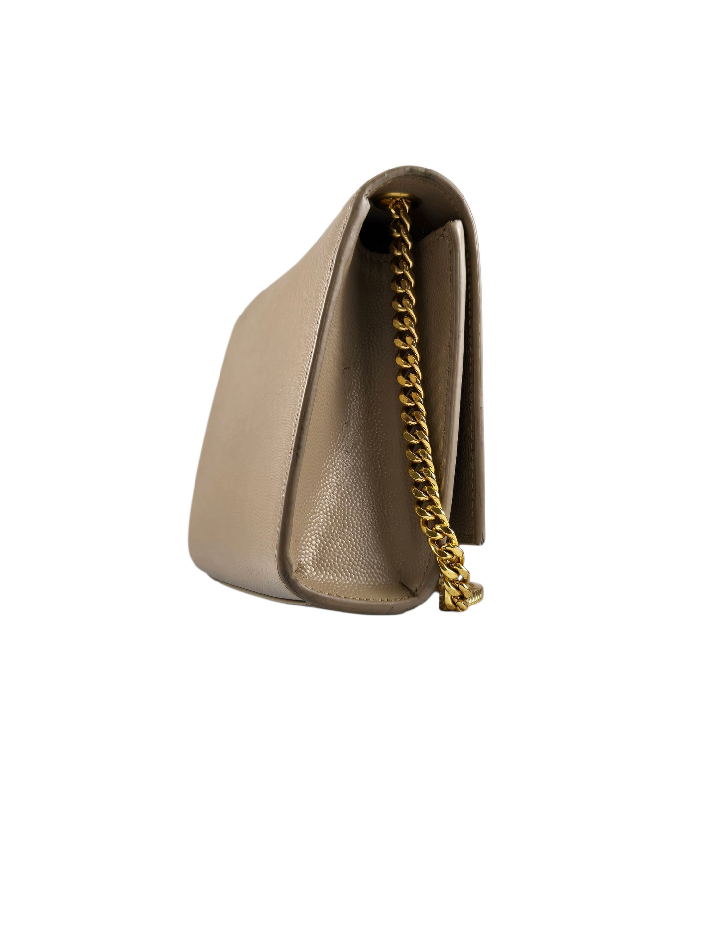Saint Laurent Kate Medium Shoulder Bag Embossed Leather - Luxury Pre-owned
