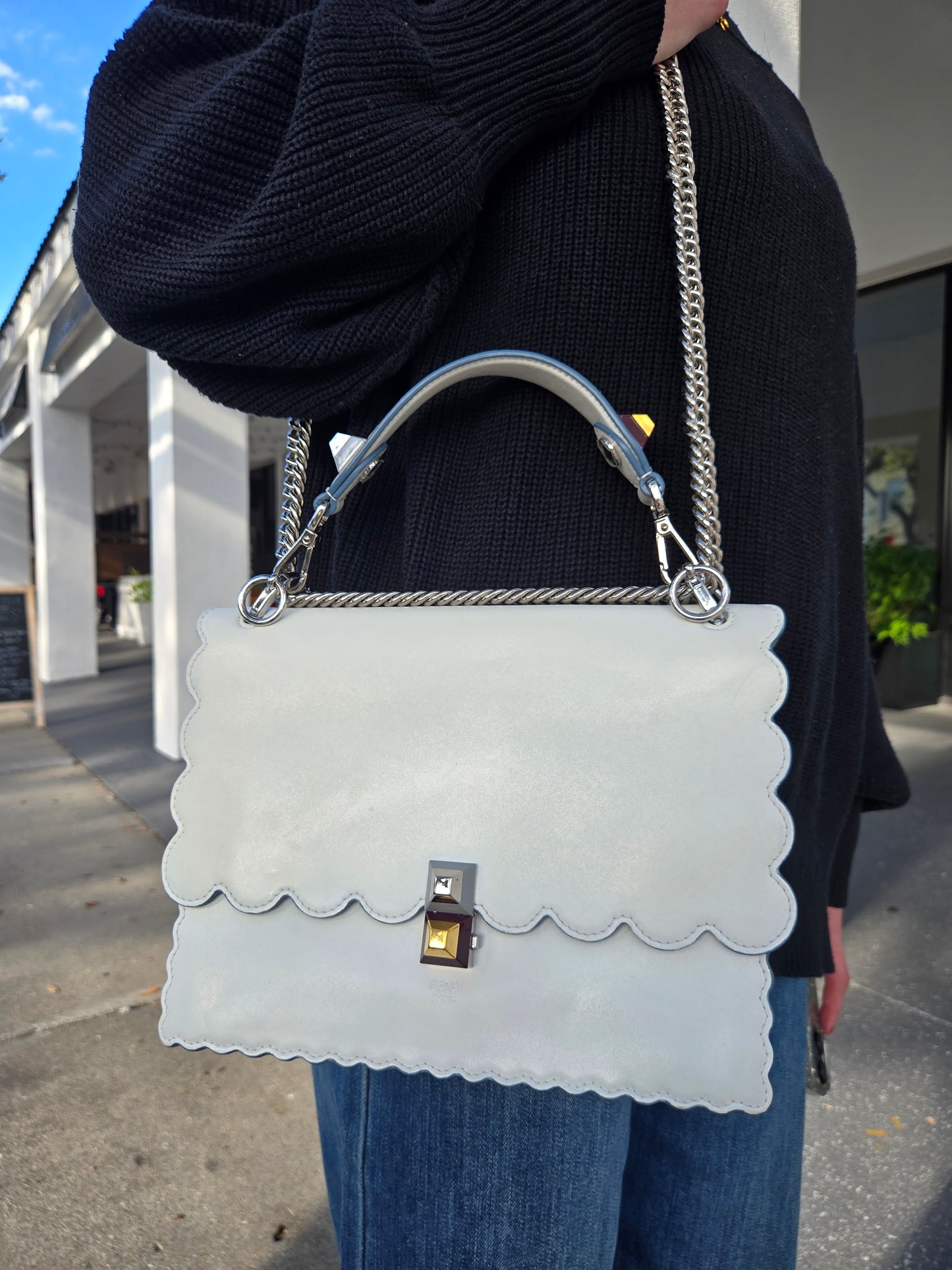 Fendi Kan I Shoulder Bag - Luxury Preowned
