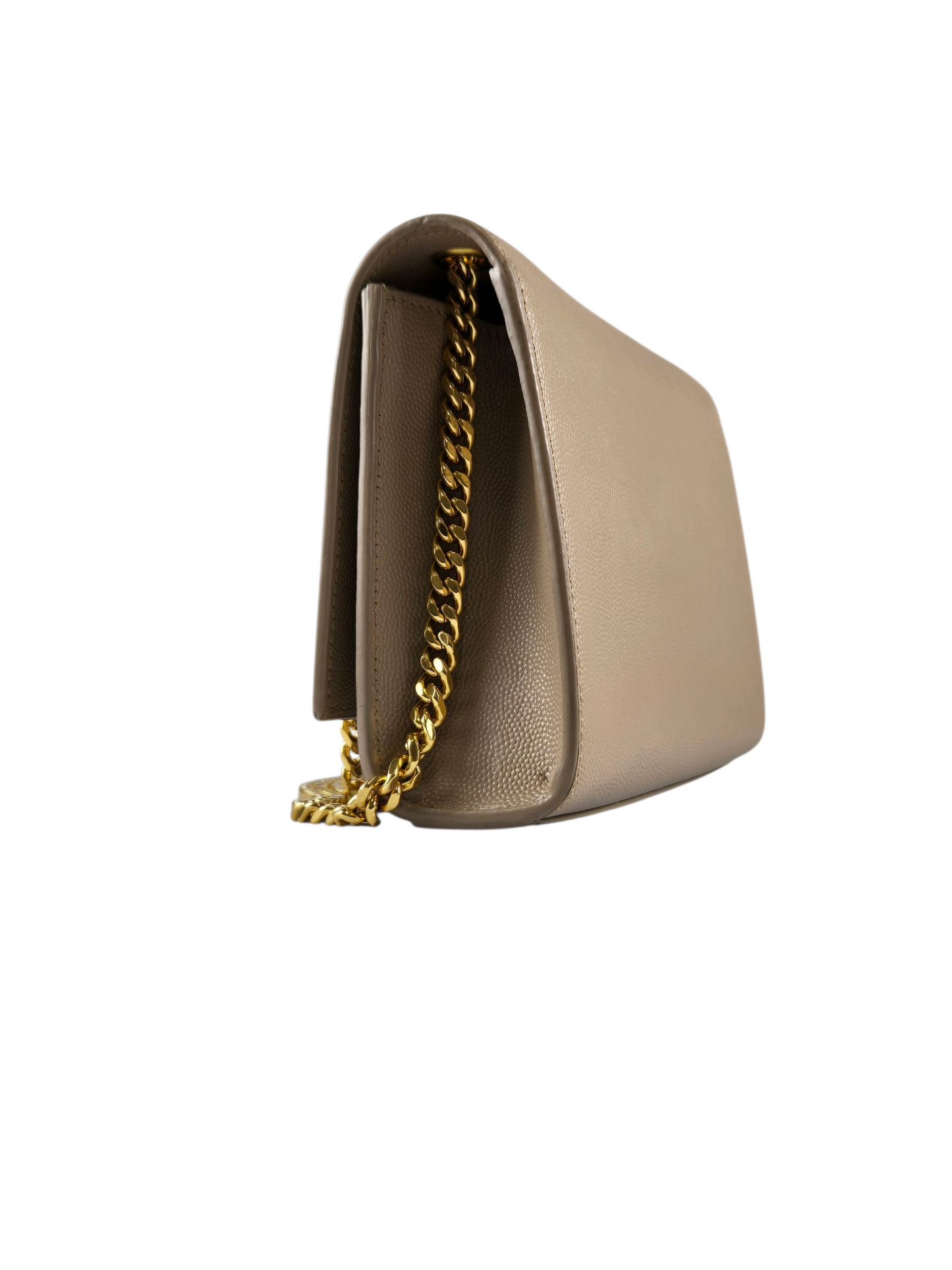 Saint Laurent Kate Medium Shoulder Bag Embossed Leather - Luxury Pre-owned