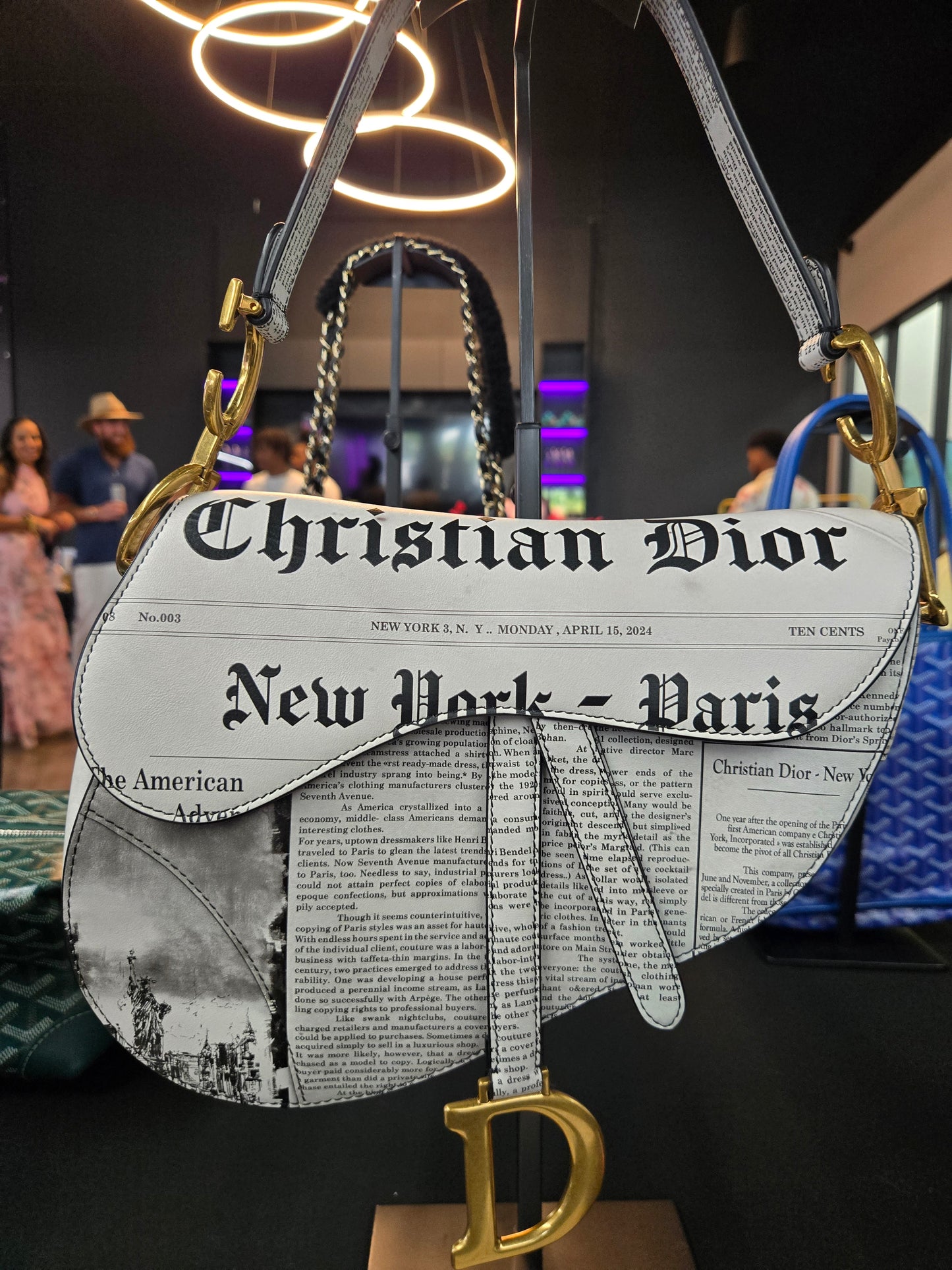 Christian Dior New York - Paris Saddle Bag