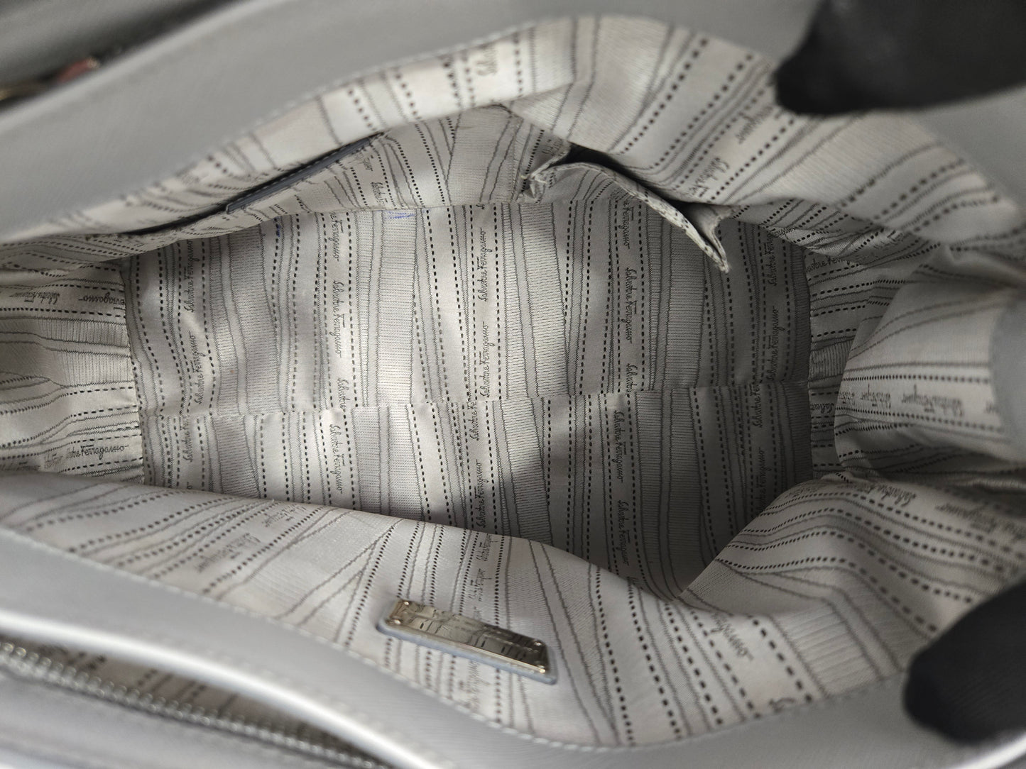 Salvatore Ferragamo Leather Tote - Luxury Preowned