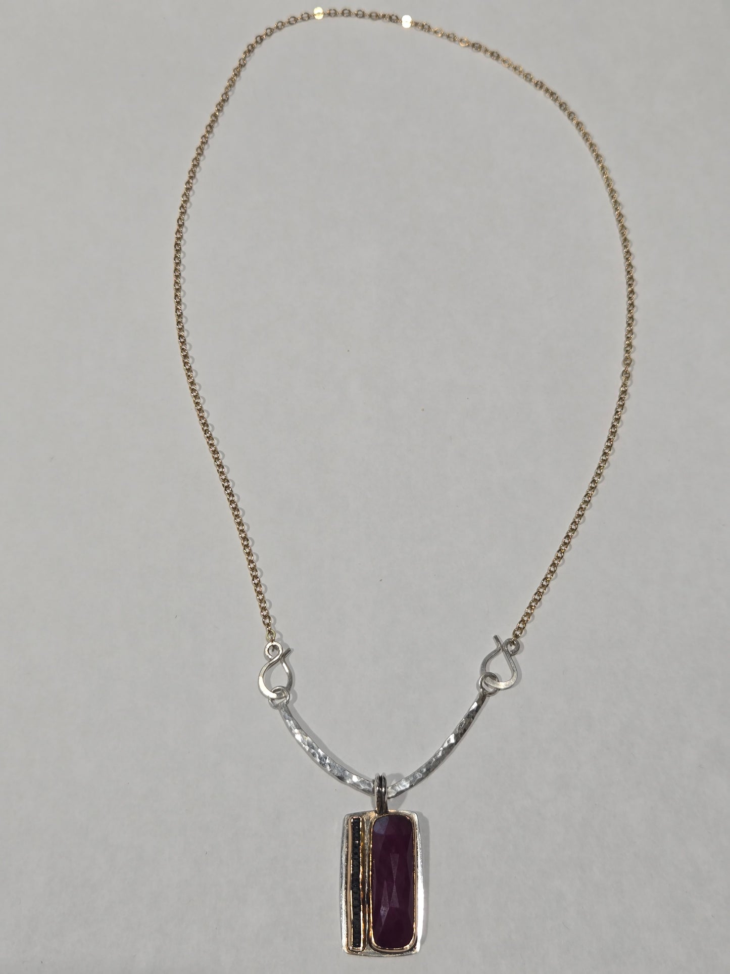 Sterling Silver Necklace Bracket - Individual Item