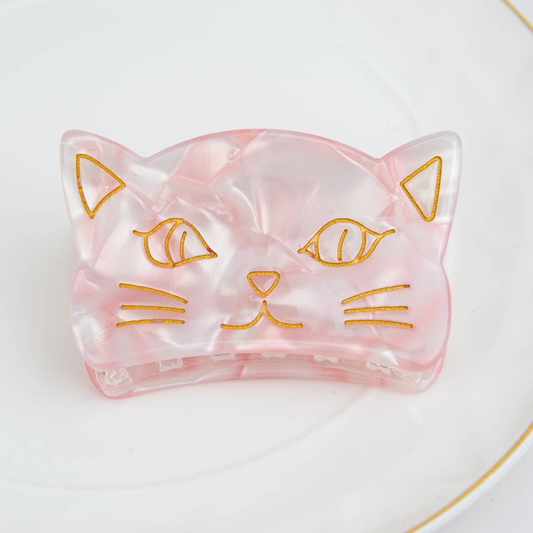 L'Atelier Collection Peeking Cat Claw Clip