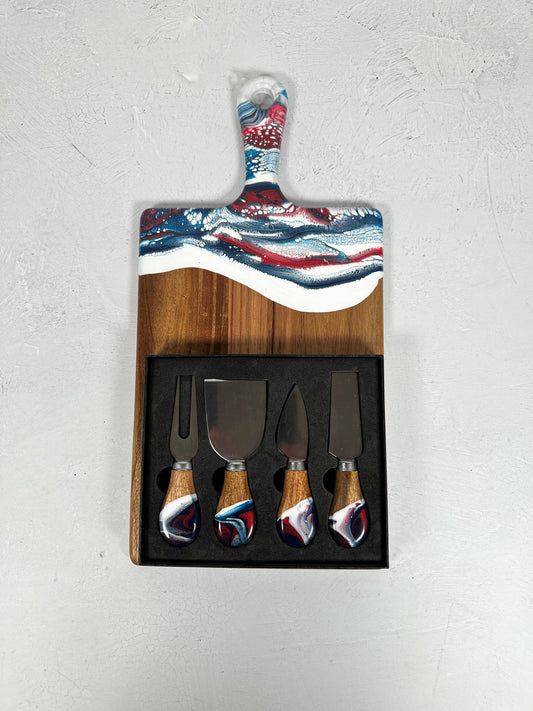 Lynn & Liana Designs America 250 and Fourth of July Collection Wood Board