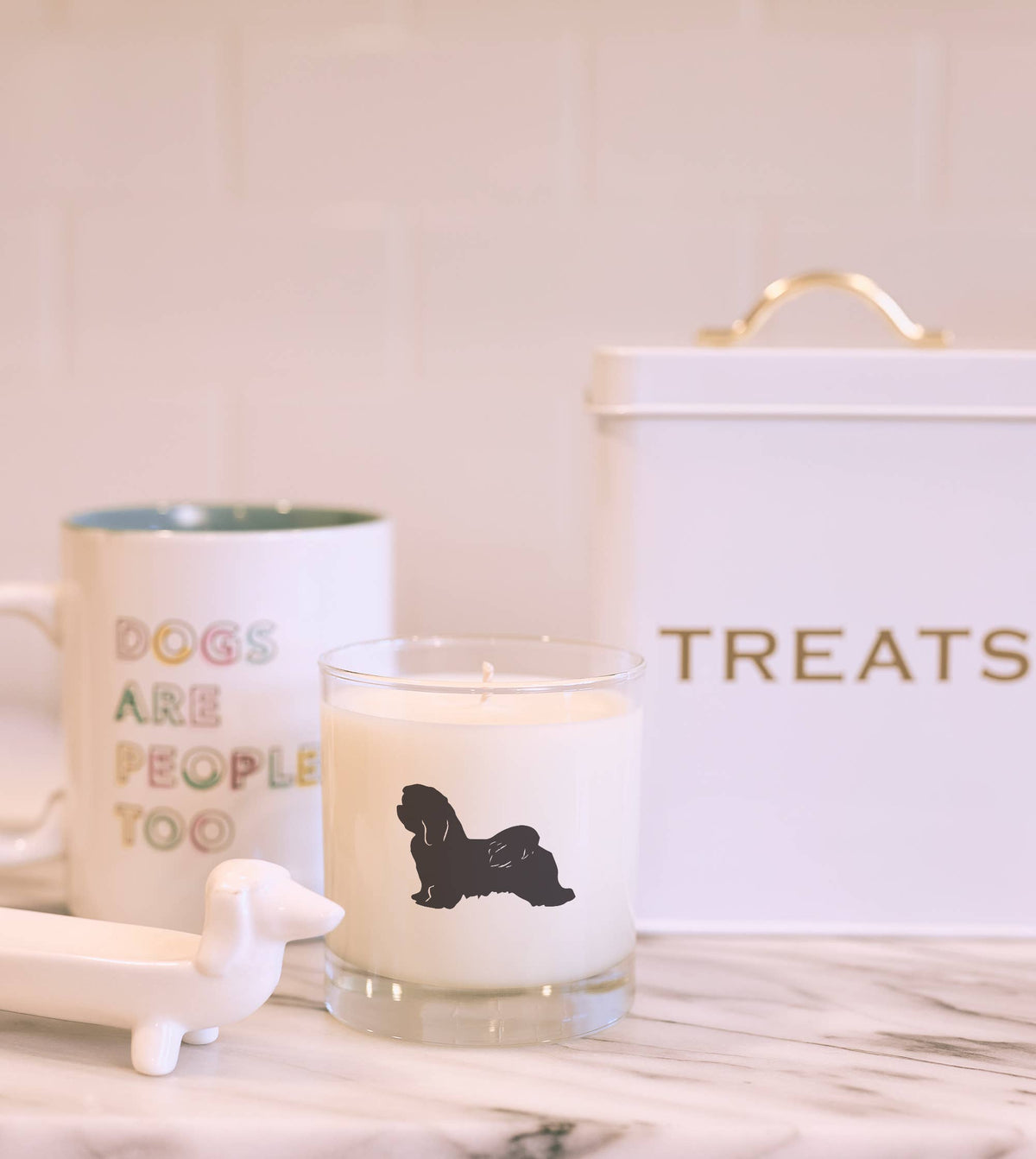 Havanese Dog Breed Soy Candle