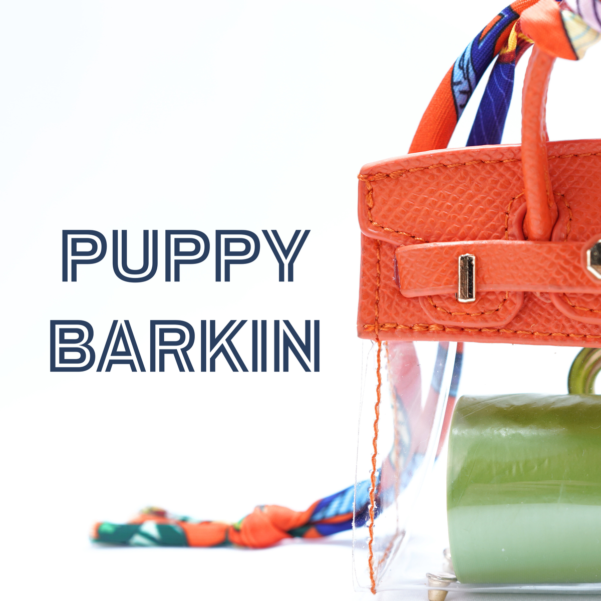Barkin Dog Waste Bag Dispenser - Clear