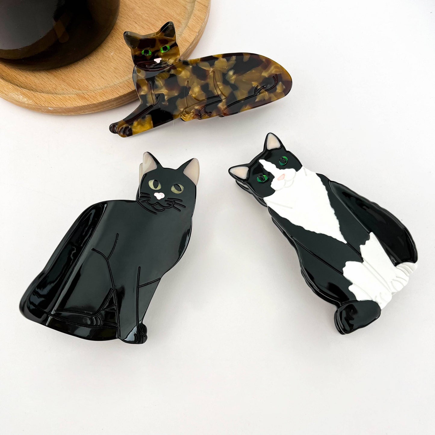 L'Atelier Collection Sitting Cat Claw Clip