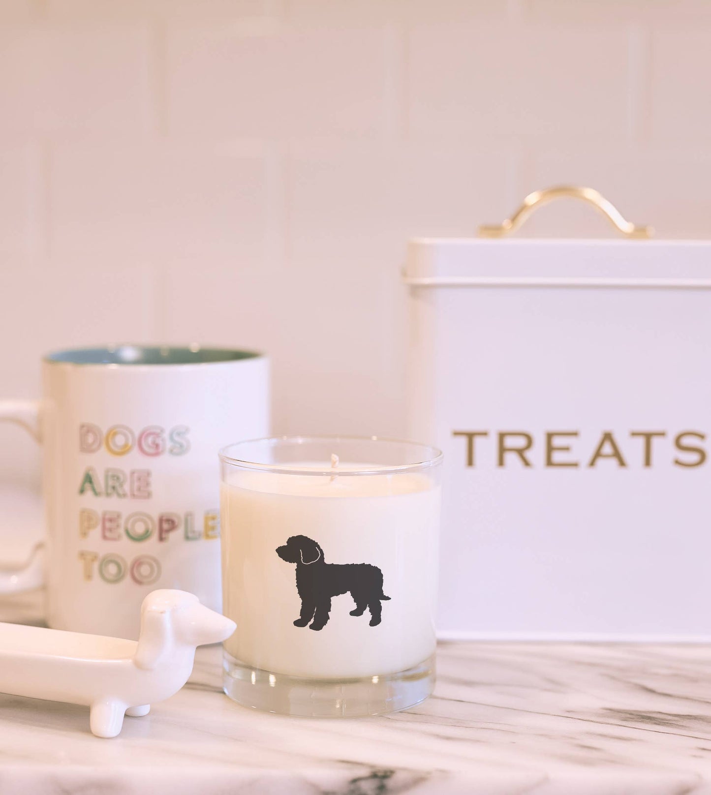 Labradoodle Dog Breed Soy Candle