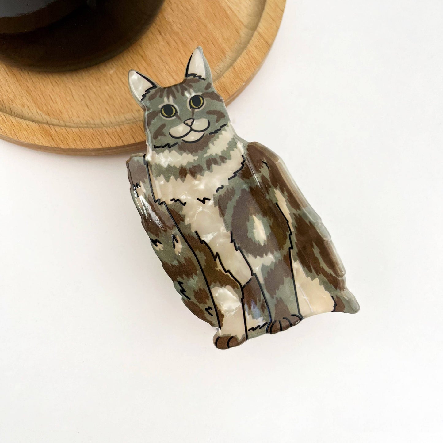 L'Atelier Collection Sitting Cat Claw Clip