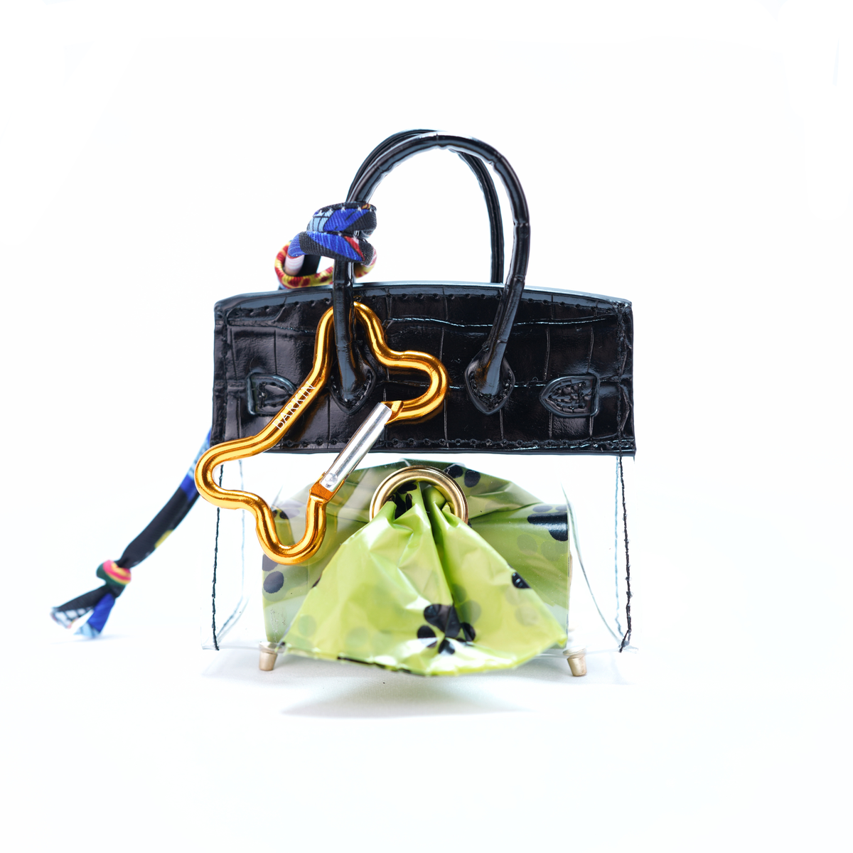 Barkin Dog Waste Bag Dispenser - Clear