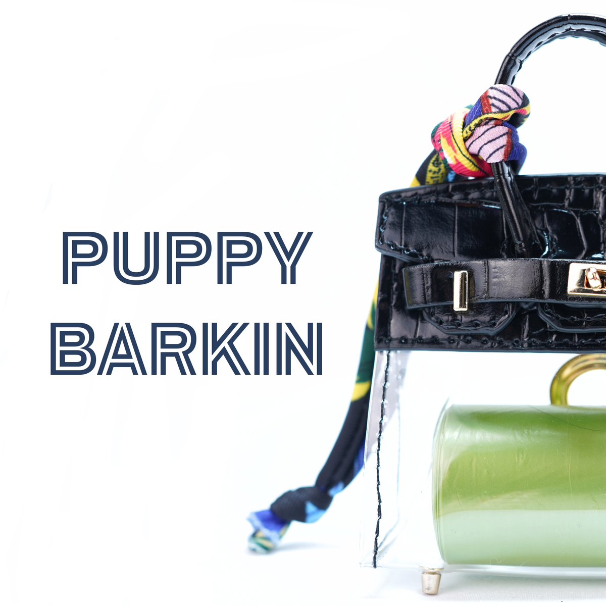 Barkin Dog Waste Bag Dispenser - Clear