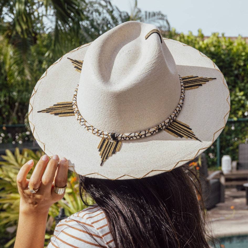 Rayos Beaded Hat