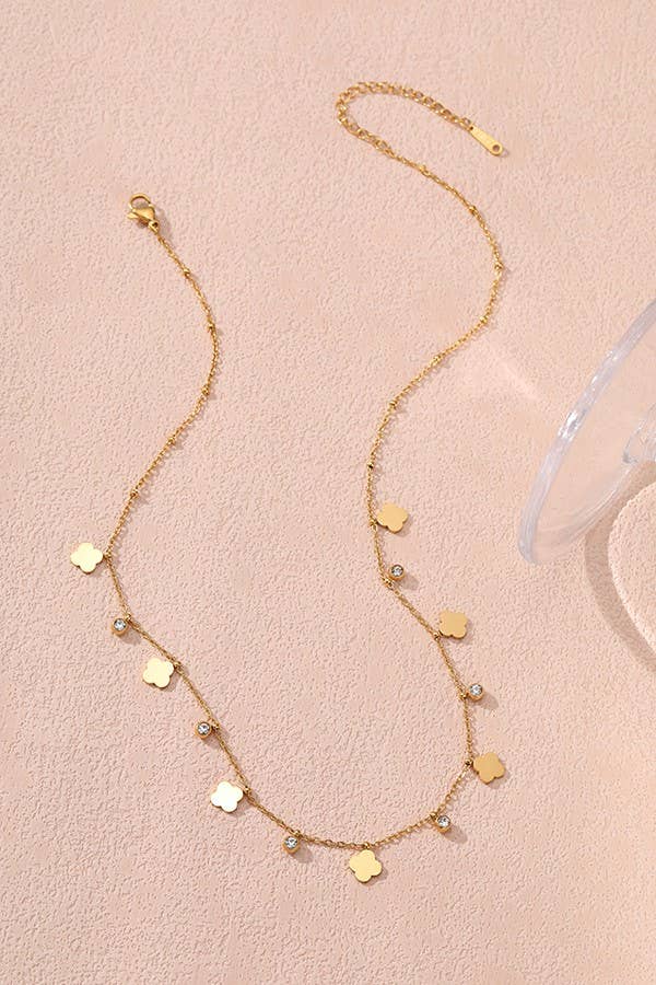 L'Atelier Collection Mini Clover Necklace