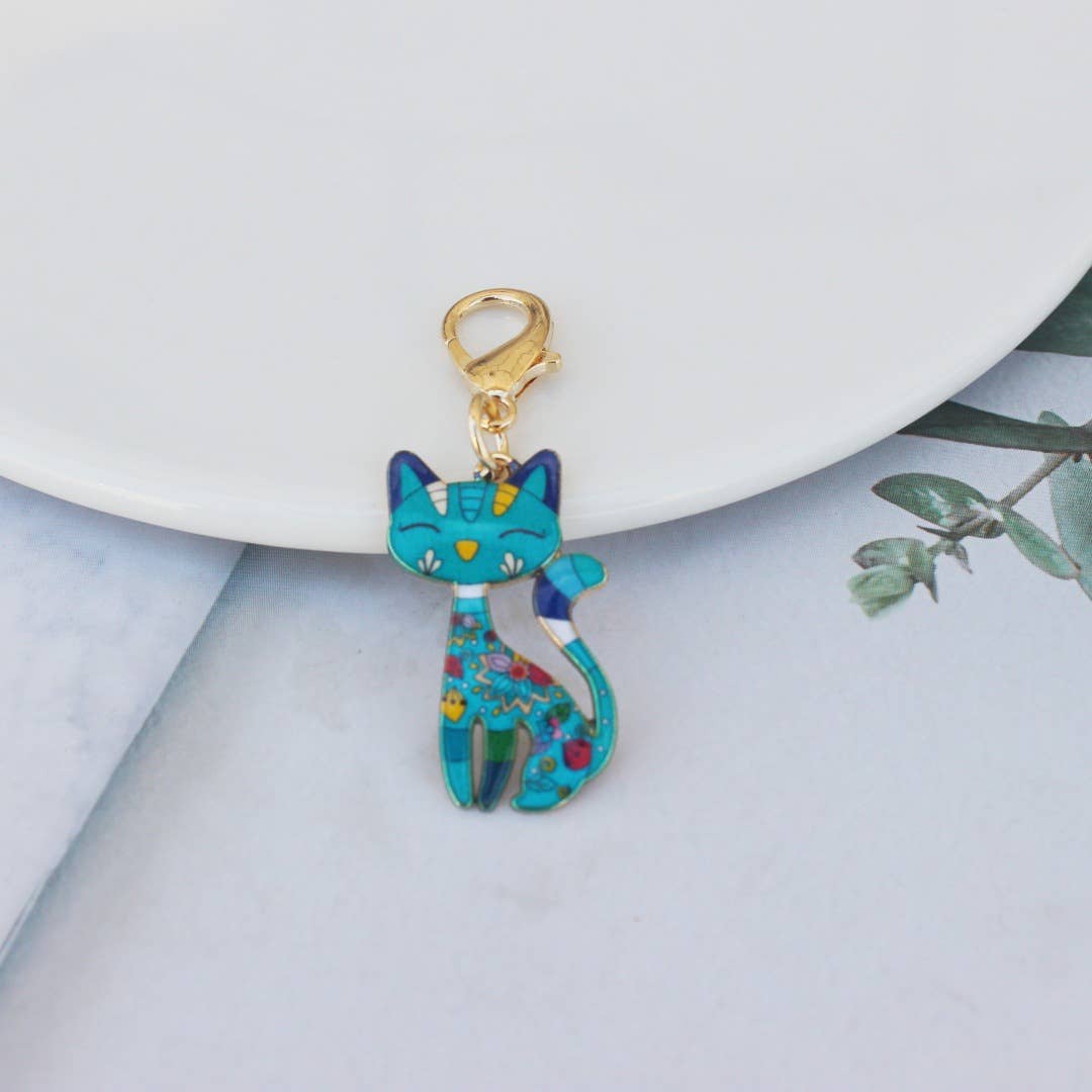 Colorful Cat Charm