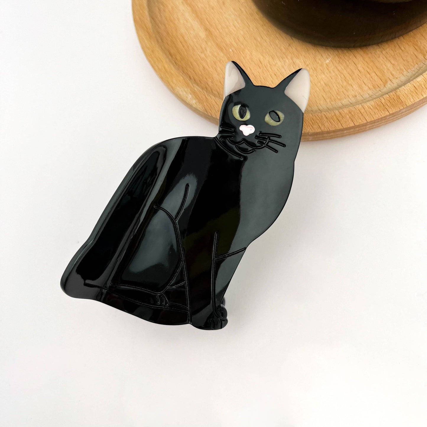 L'Atelier Collection Sitting Cat Claw Clip