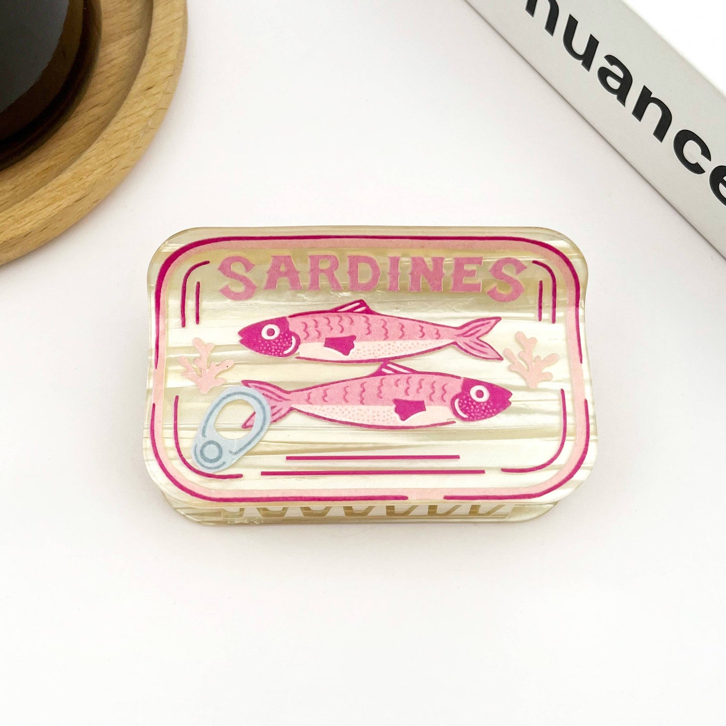 L'Atelier Collection Preppy Sardine Claw Clip