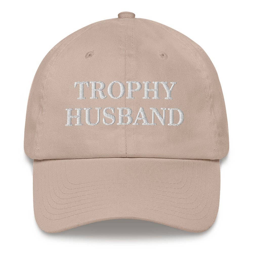 Trophy Husband Embroidered Dad Cap