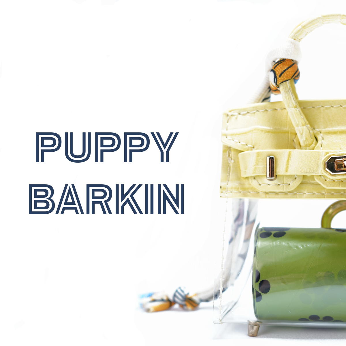 Barkin Dog Waste Bag Dispenser - Clear