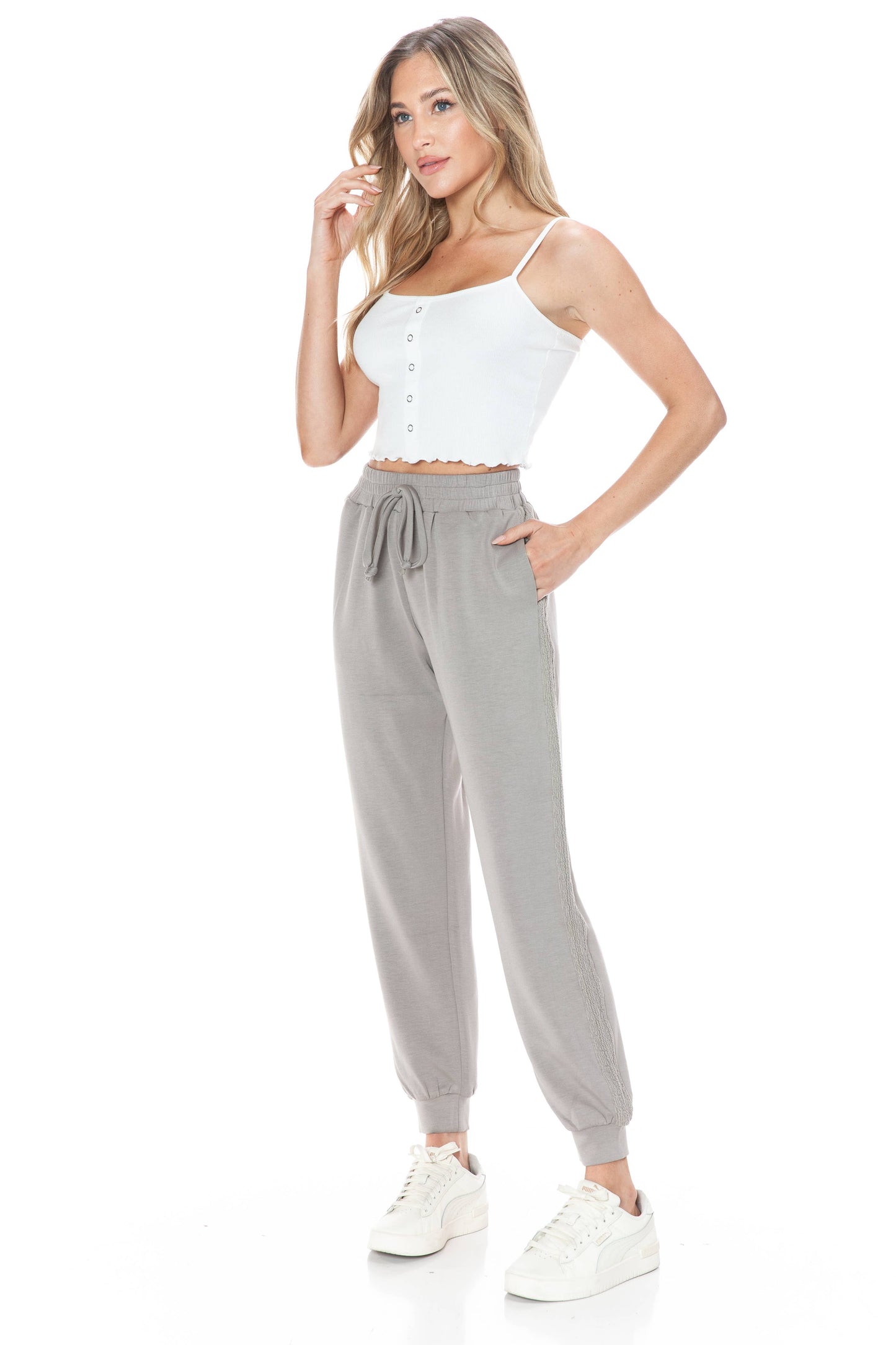 Scuba Jogger Pant with Contrast Stripe
