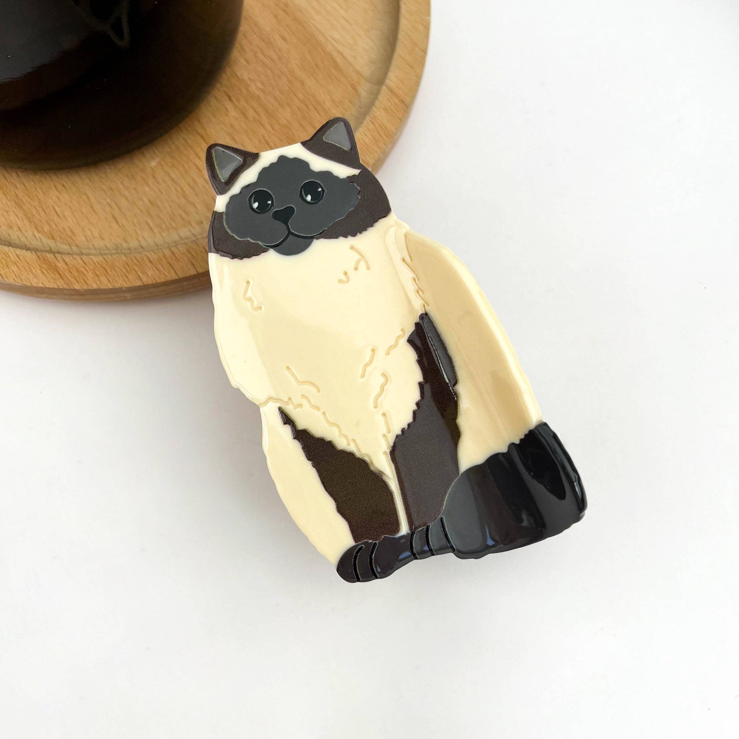 L'Atelier Collection Sitting Cat Claw Clip