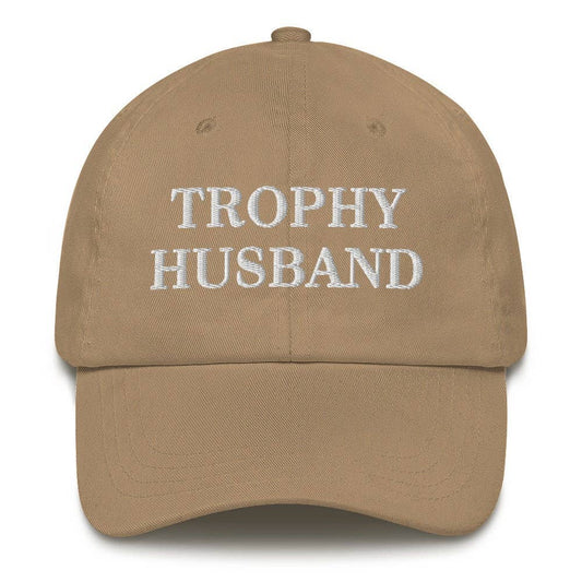 Trophy Husband Embroidered Dad Cap