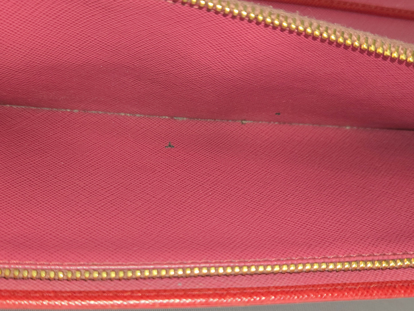 Prada Saffiano Leather Tricolor Wallet Pre-owned